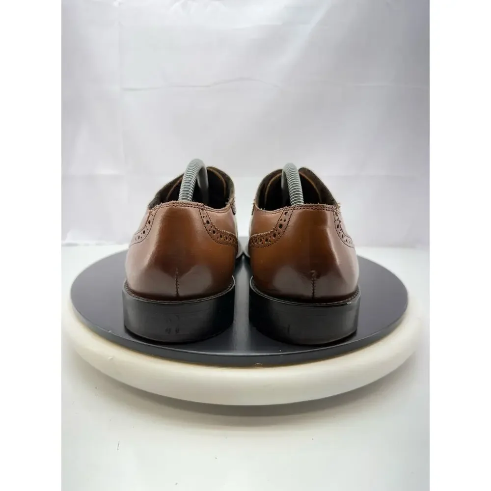Florsheim Wingtip Mens Sz 9 Extra Extra Wide Brown‎ Leather Oxford 11428 Shoes